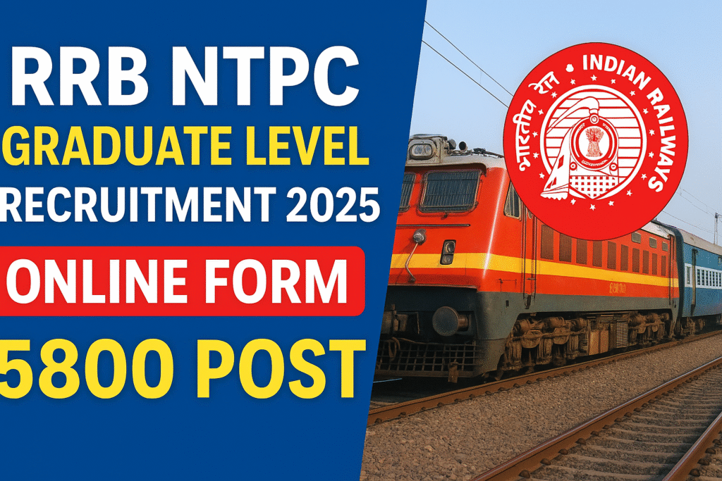 RRB NTPC Graduate Level Recruitment 2025