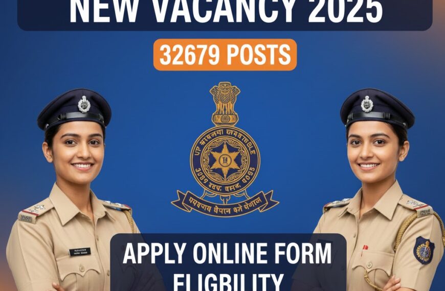UP Police Constable New Vacancy 2026
