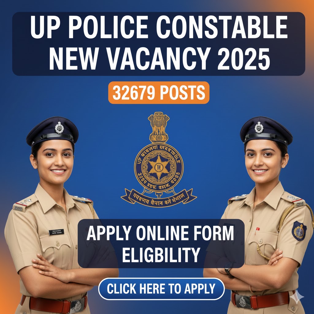 UP Police Constable New Vacancy 2026