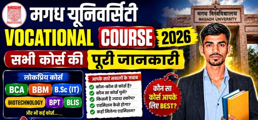 Magadh University Vocational Courses