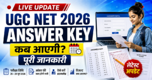 UGC NET June 2026 Answer Key Latest Update